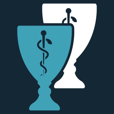 Tıbbi bardak simgesi