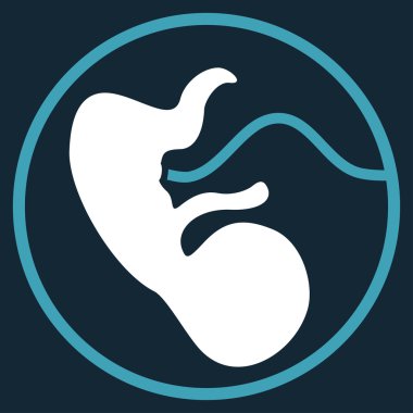 Gebelik düz simgesi