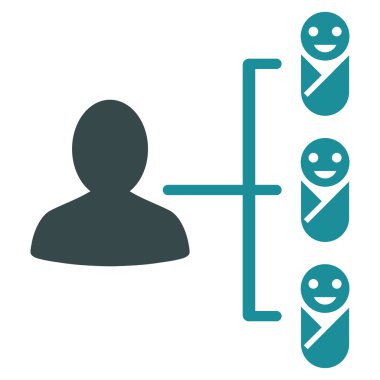 Çocuk bağlantıları simgesi