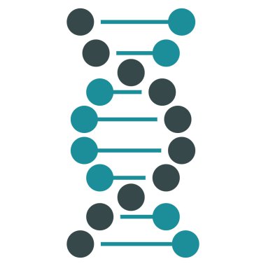DNA düz simgesi