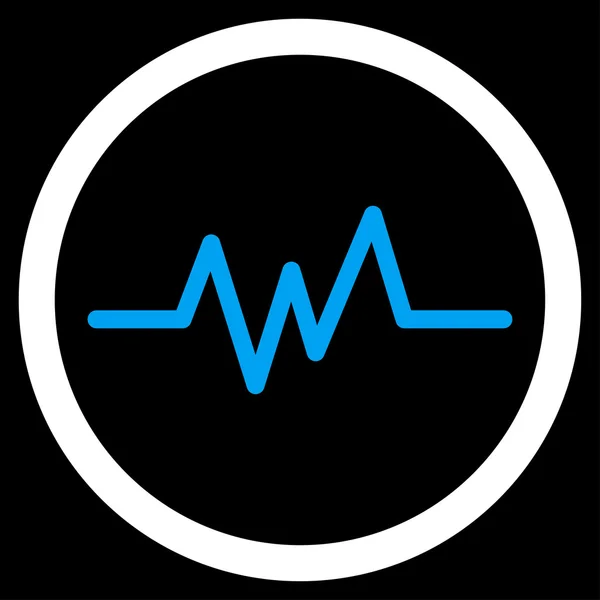 Puls toezicht pictogram — Stockvector