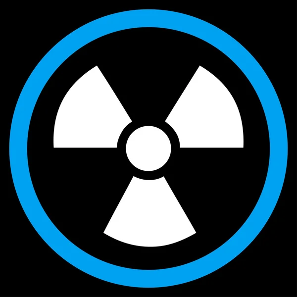 放射の危険のアイコン — ストックベクタ