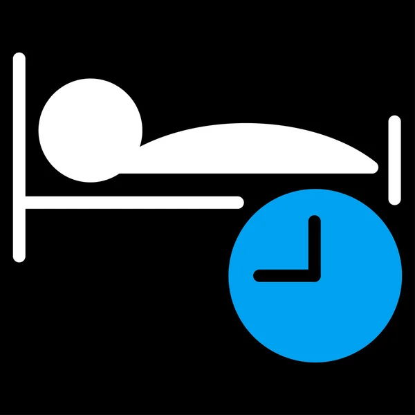 Ícone de tempo de sono — Vetor de Stock