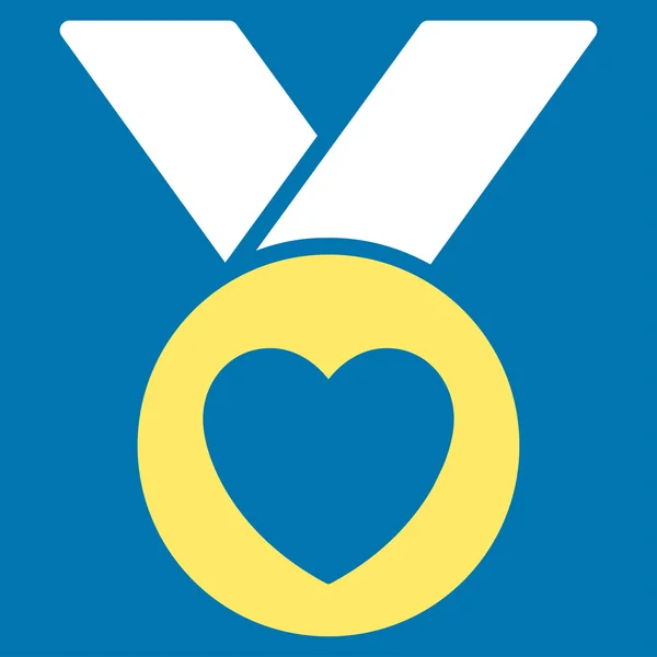 Ikona Medal miłości — Wektor stockowy