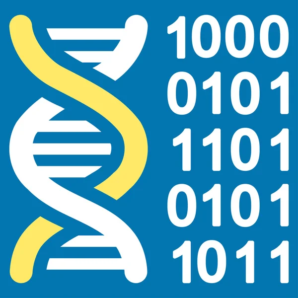 Genetisches Code-Symbol — Stockvektor