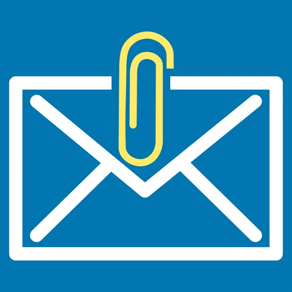 Mail Attachement Icon — Vector de stoc