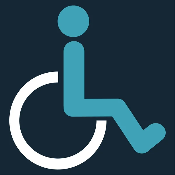 Disabled Person Icon — Stock Vector