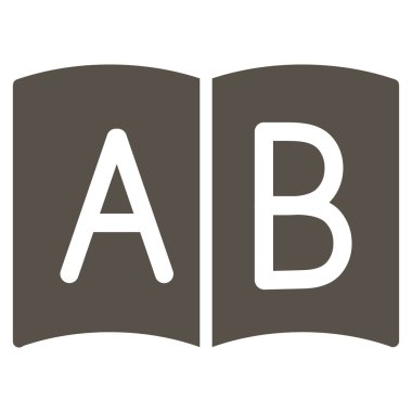 El kitabı düz simgesi