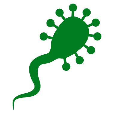 Kan emici düz simgesi