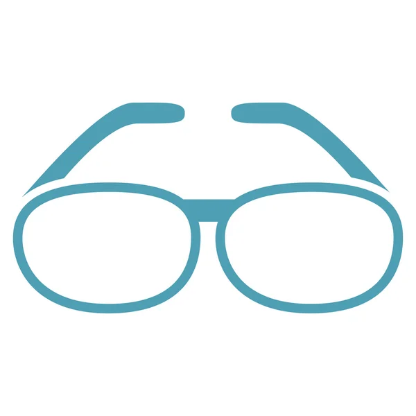 眼镜平图标 — 图库矢量图片