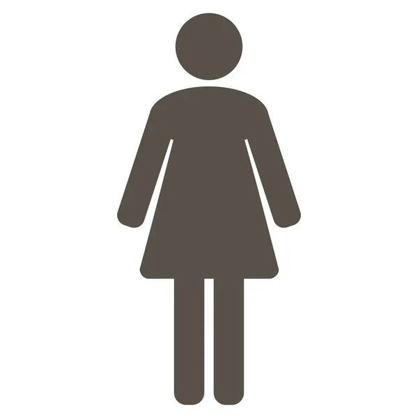 Žena ploché ikony — Stockový vektor