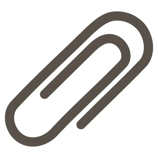 Clip icono plano — Vector de stock