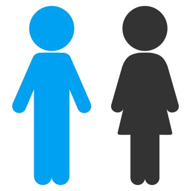 Çocuklar çift simgesi