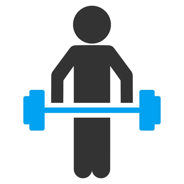 Kinder-Power-Lifting-Symbol — Stockvektor