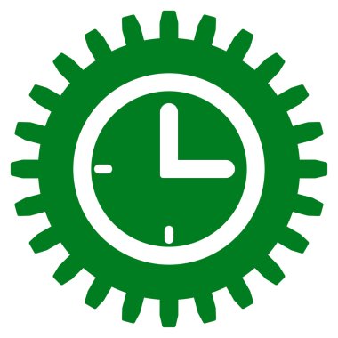 Zaman seçenekleri düz simgesi