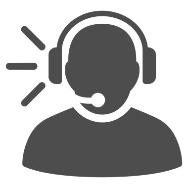 Operatör ileti düz simgesi