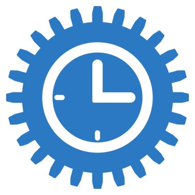 Zaman seçenekleri düz simgesi