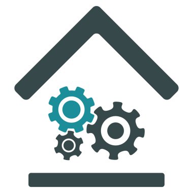 Atölye düz simgesi