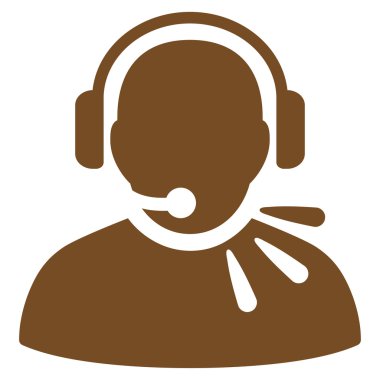 Operatör ileti düz simgesi