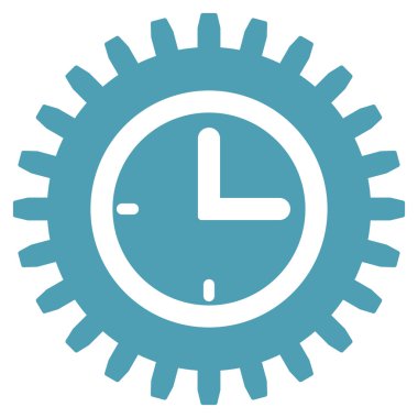 Zaman seçenekleri düz simgesi