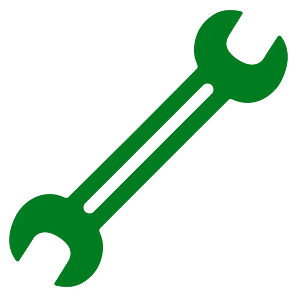 Wrench Flat Icon — Stock Photo, Image