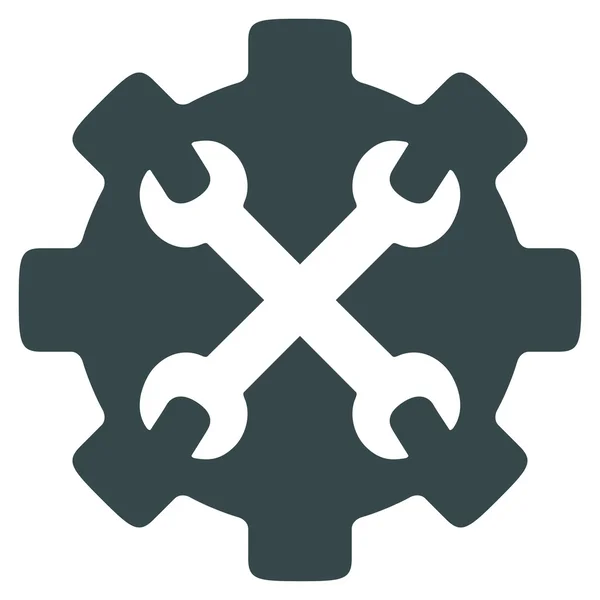 Service Tools Flat Icon — Stock Photo, Image