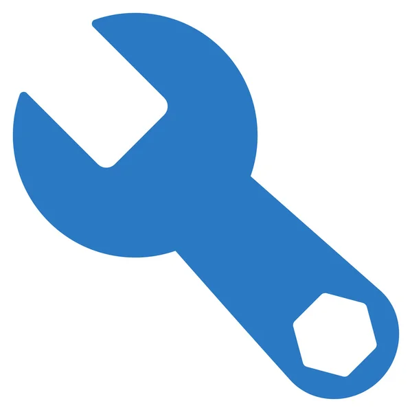 Klíč plochý ikona — Stock fotografie
