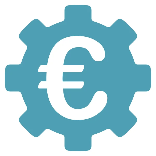 Euro Development Flat Icon — Stock Photo, Image