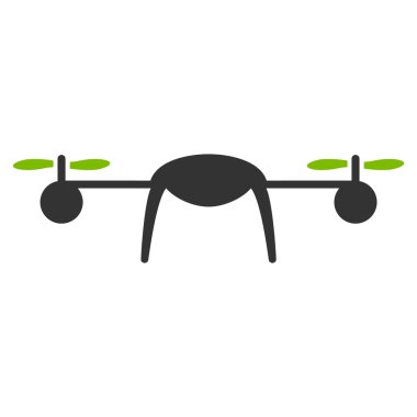 Airdrone düz simgesi