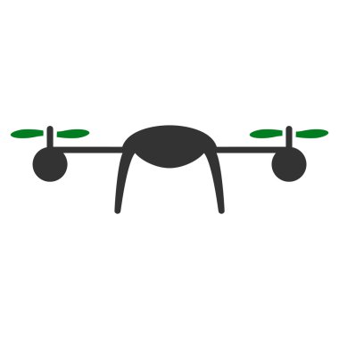 Airdrone düz simgesi