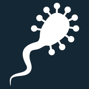 Kan emici düz simgesi