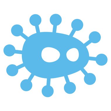 Bacilla düz simgesi