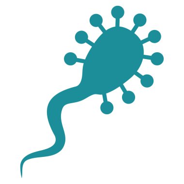 Kan emici düz simgesi