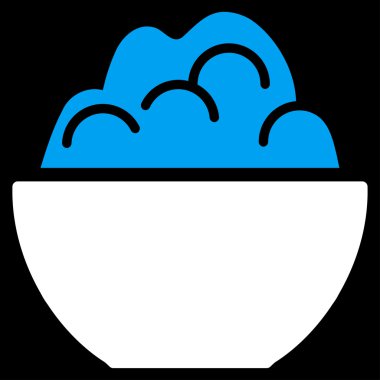 Porriage düz simgesi