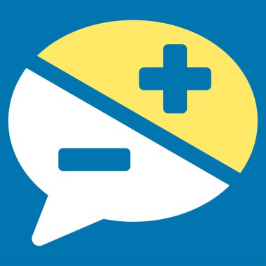 Bağımsız değişkenler düz simgesi