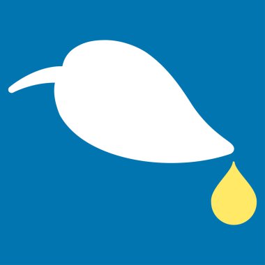 Ekoloji düz simgesi