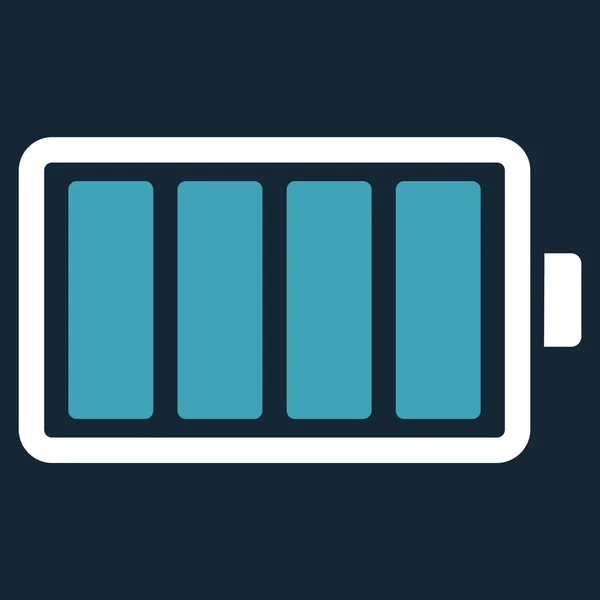 Battery Flat Icon — Stock Vector