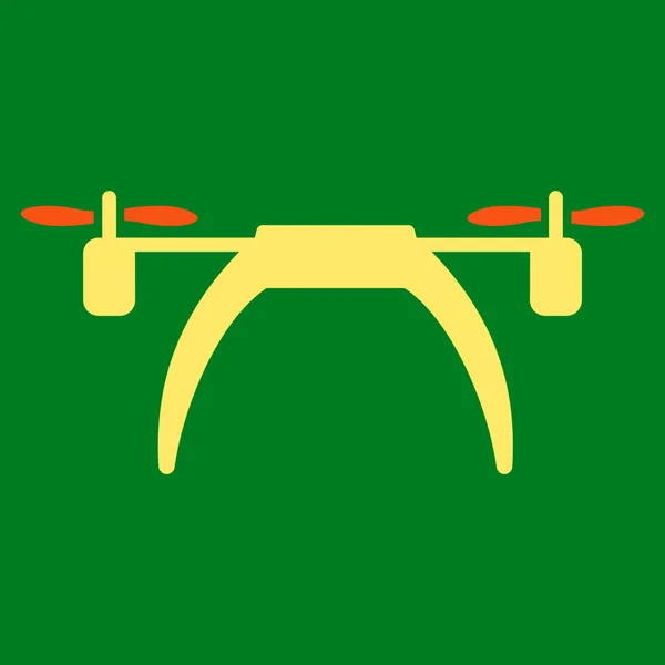 Copter Flat Icon — Stock vektor