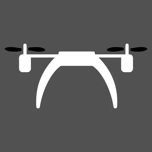 Copter Flat Icon — Stock Vector