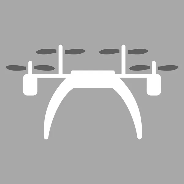 Quadcopter Flat Icon — Stock Vector