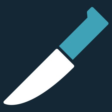 Bıçak düz simgesi