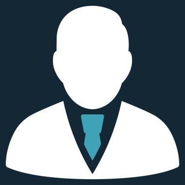 Yönetici Düz Simgesi