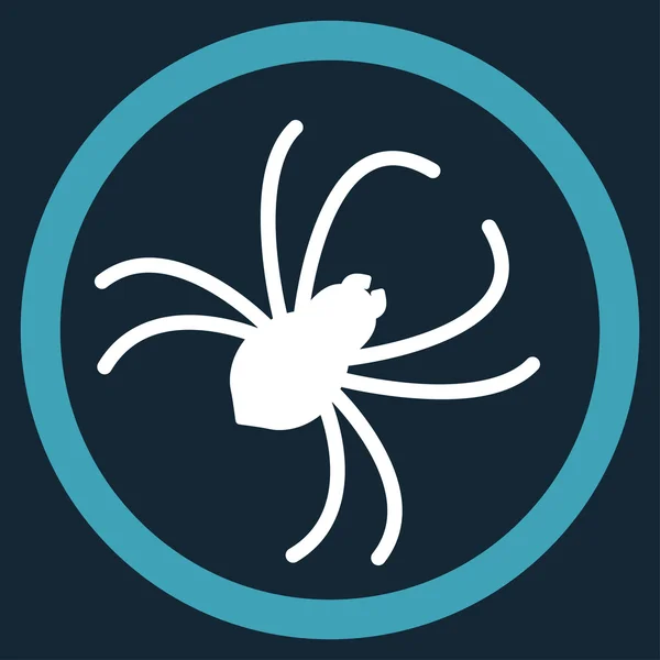 Płaskie ikona pająk — Wektor stockowy