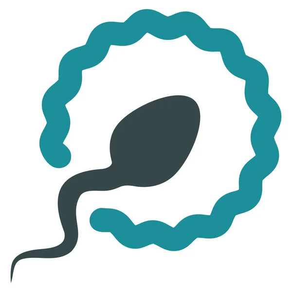 Εικονίδιο διείσδυση του σπέρματος — Διανυσματικό Αρχείο