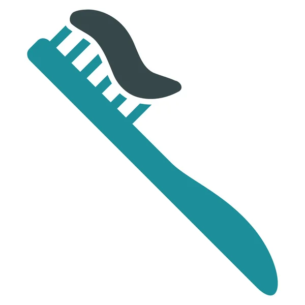 Zubní kartáček ikona — Stockový vektor