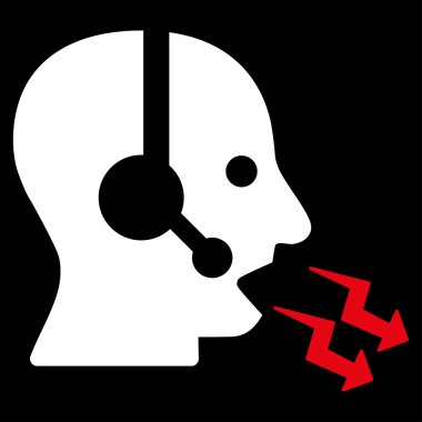 İşleç Not düz simgesi