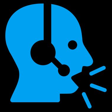 Operatör ileti düz simgesi