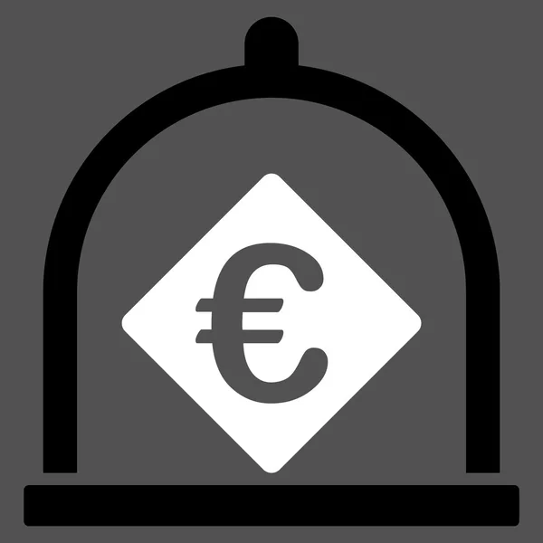 Euro Deposit Icon — Stock Photo, Image