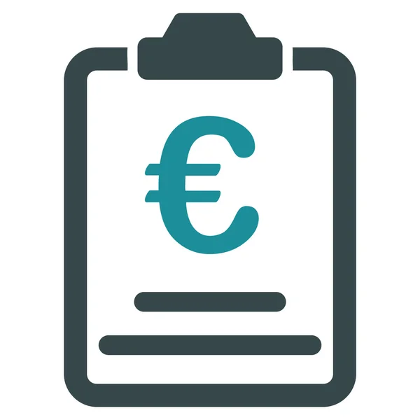 Euro prijzen pictogram — Stockfoto