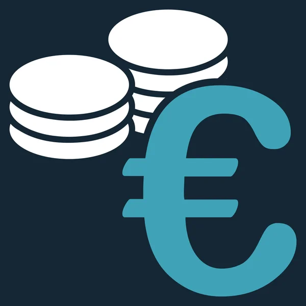 Euromynt-ikonen — Stockfoto